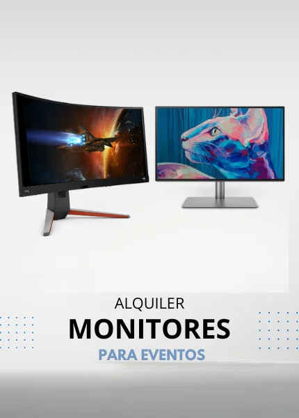ALQUILER DE Monitores para tus eventos