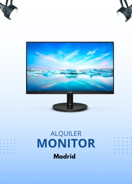 alquiler de monitores madrid
