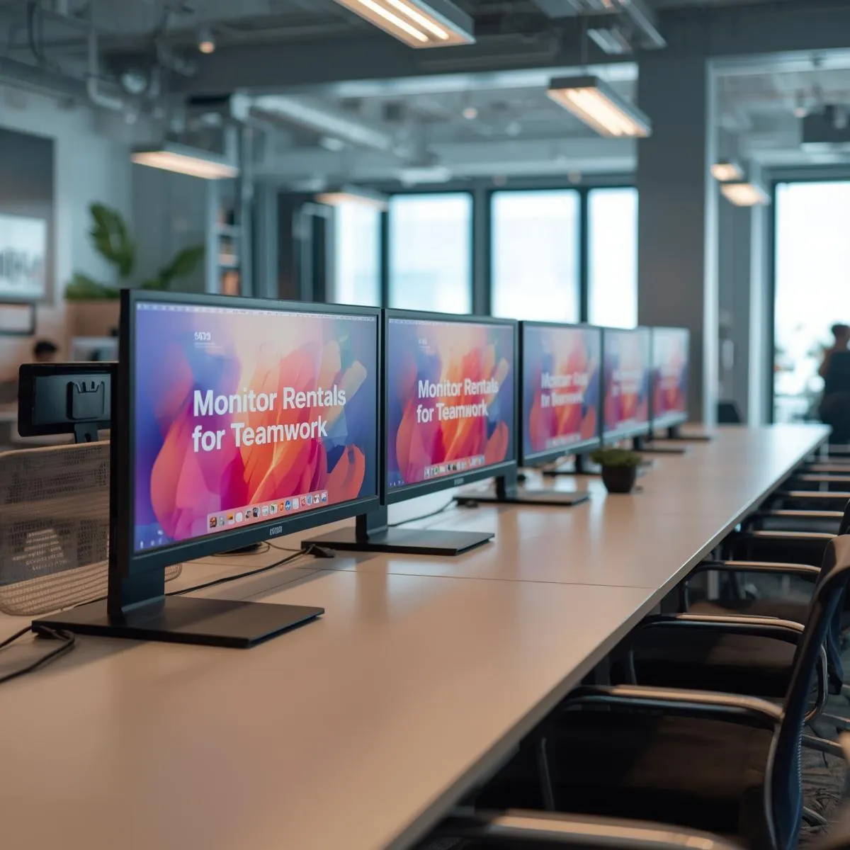 monitores en alquiler para empresas