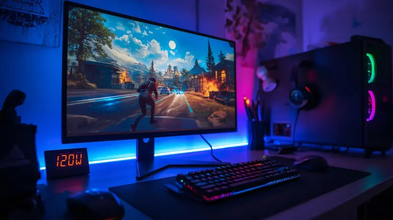 cuanto gasta un monitor de pcs